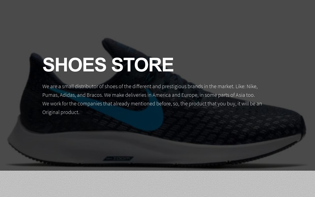 Carrd profile picture for @shoes